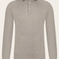 Poloshirt van cashmere | TAUPE