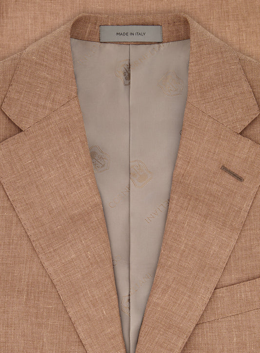 Suit of wool, linen and silk