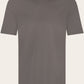 T-shirt van katoen | TAUPE