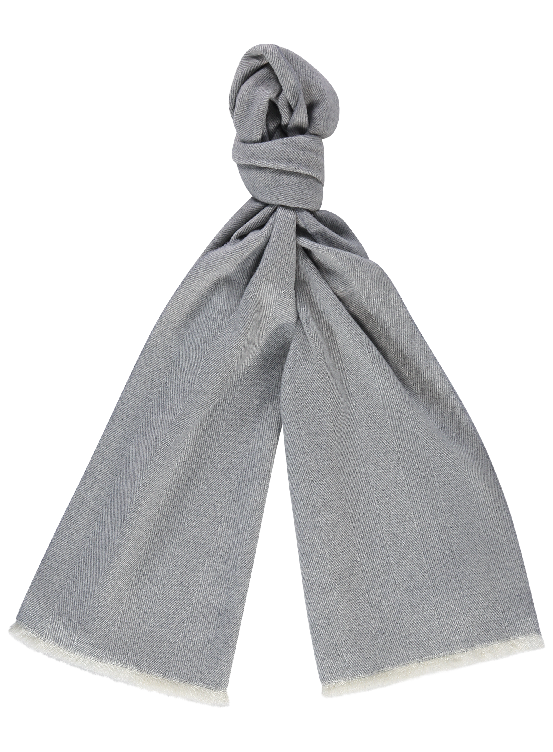 Shawl van wol | L.Grijs