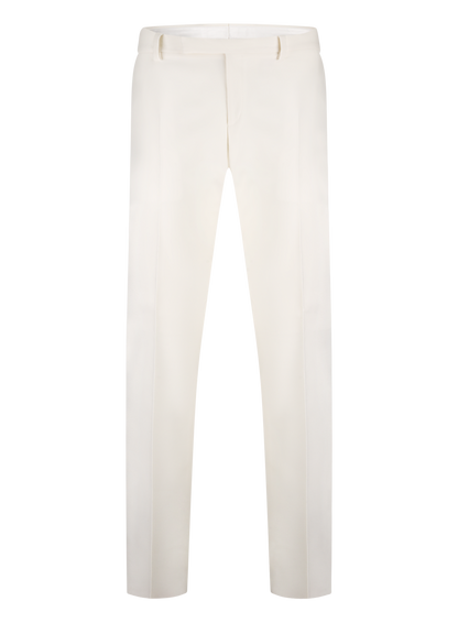 Pantalon van wol | Wit