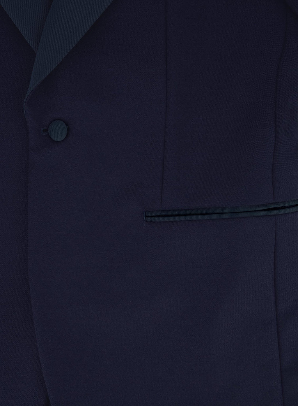 Driedelige tuxedo van wol en mohair | FULL_WIDTH | BLUE NAVY