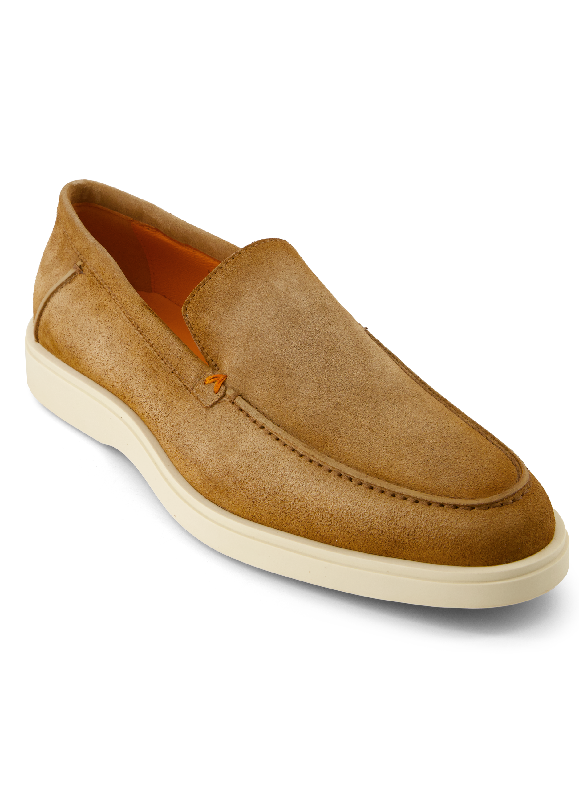 Loafers van suède | Beige