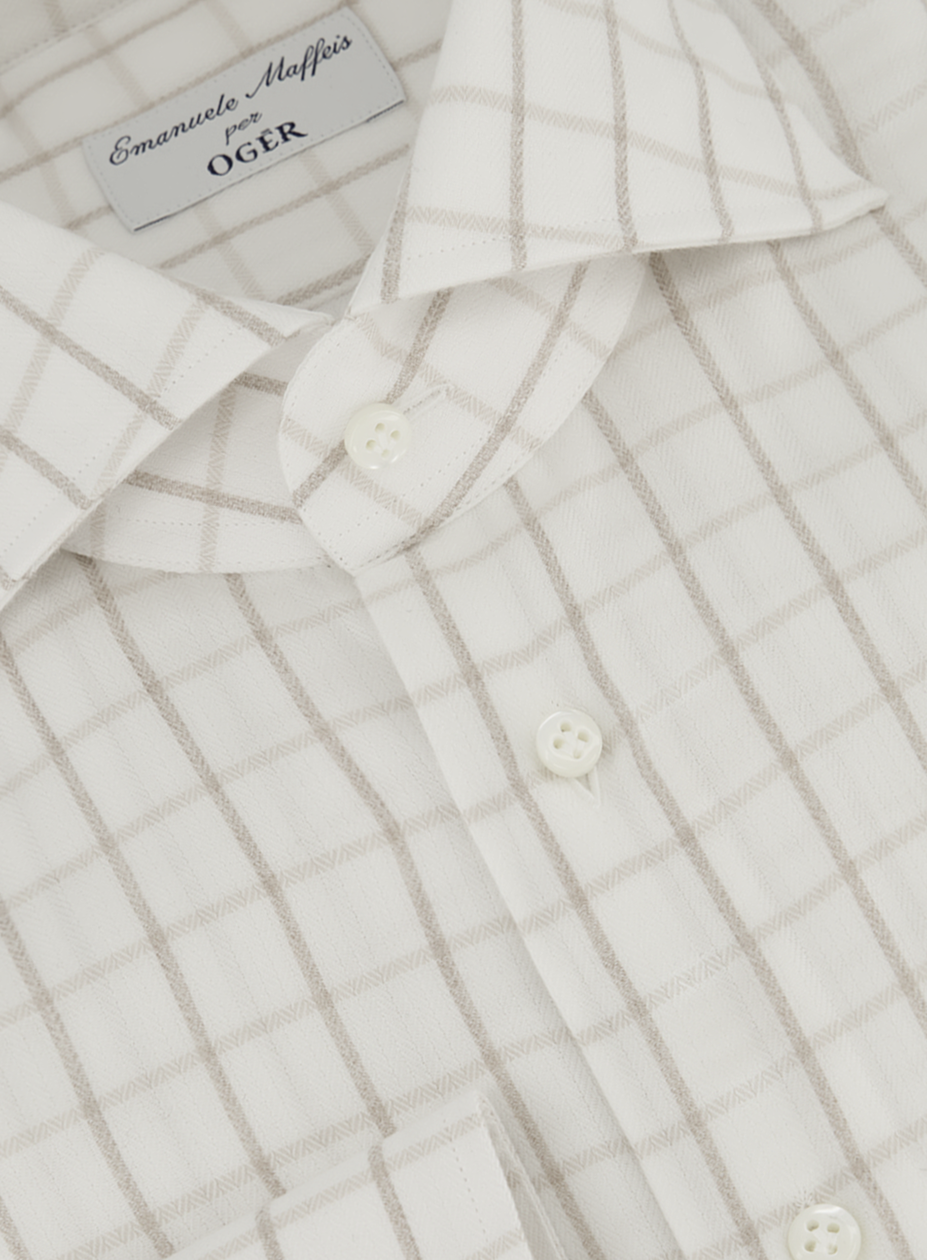 Shirt van katoen en lyocell | FULL_WIDTH |  ROOM-WIT