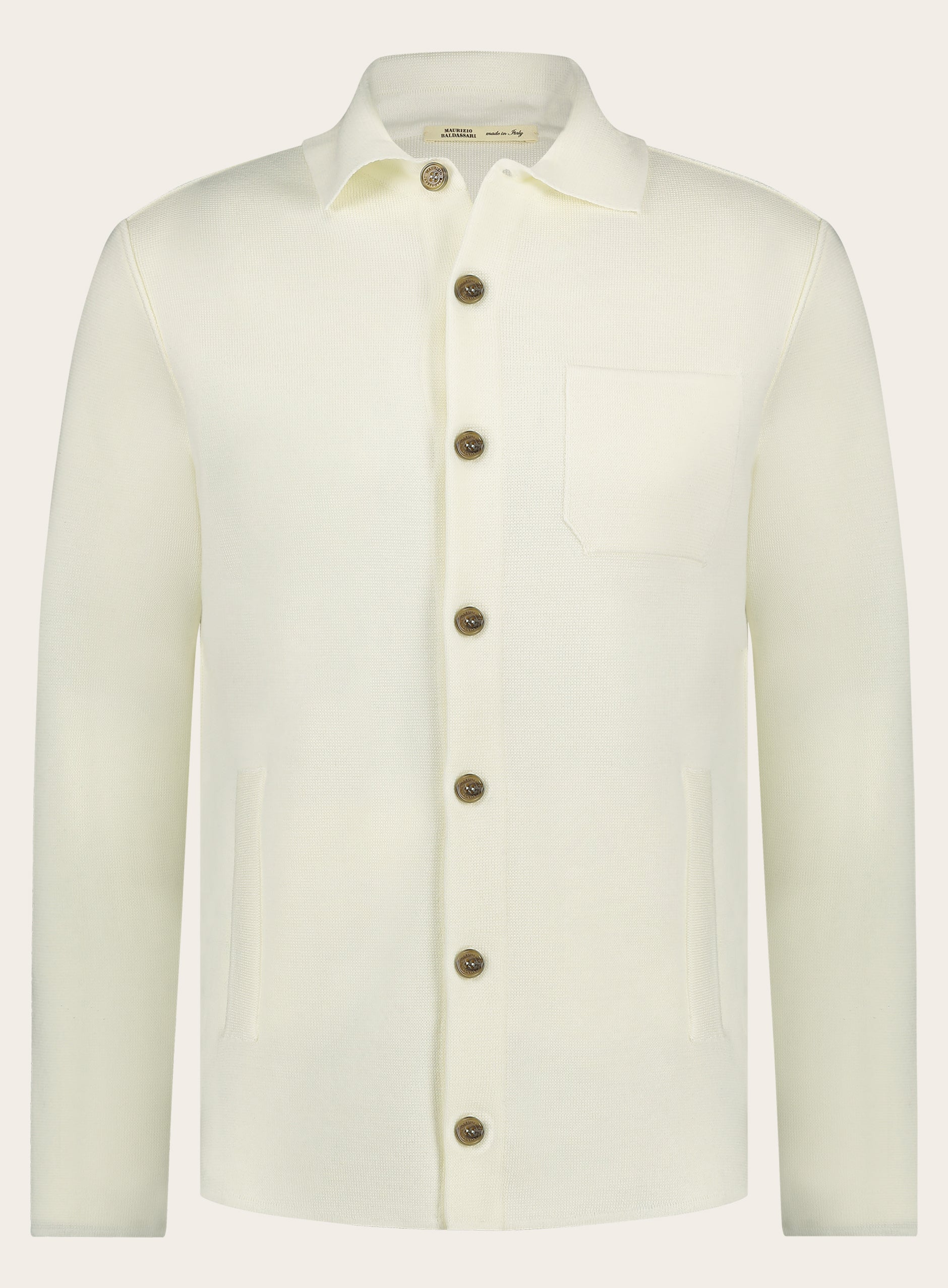 Overshirt van scheerwol | ROOM-WIT