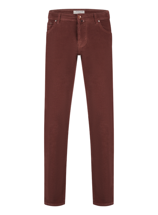 Corduroy Nick slim-fit jeans | Rood