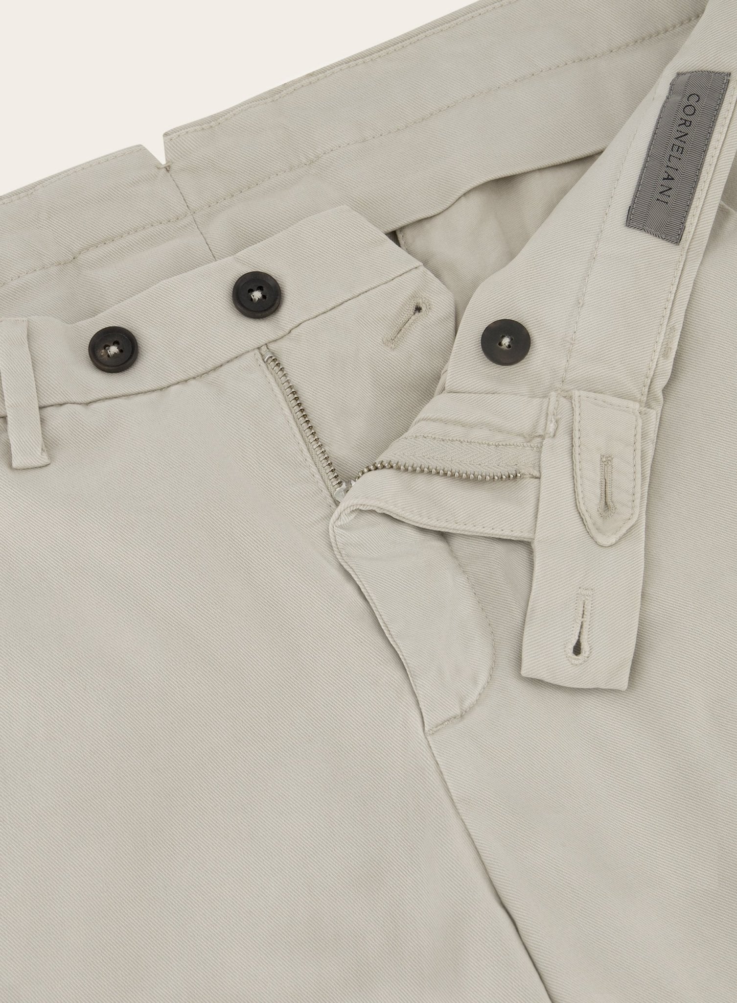 Pantalon van katoen | Beige