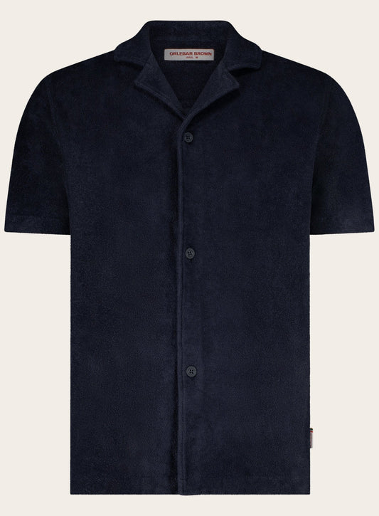 Howel shirt van badstof | BLUE NAVY