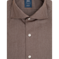 Napoli shirt van katoen | Bruin