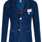 Courage jasje van katoen | BLUE NAVY