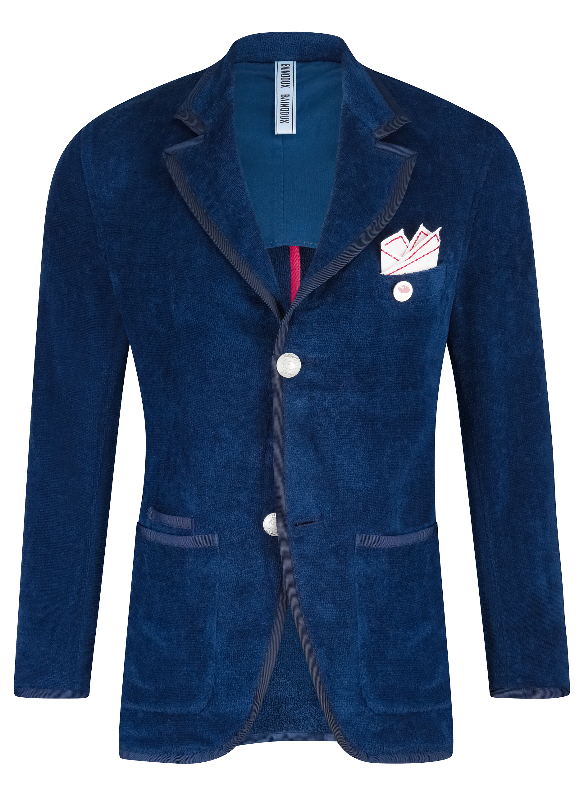 Courage jasje van katoen | BLUE NAVY