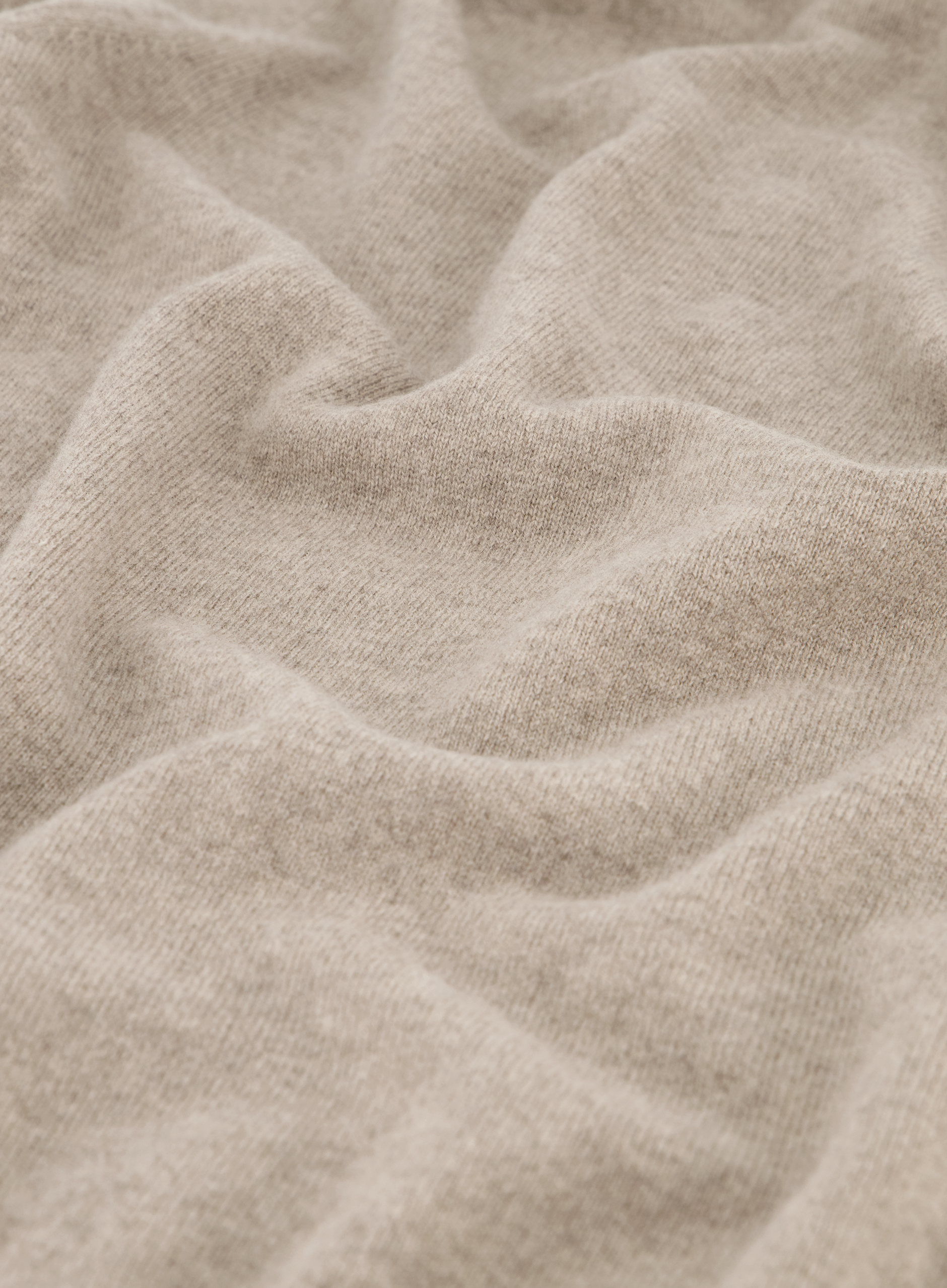 Half-zip trui van wol | FULL_WIDTH | Beige