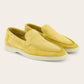 Loafers van suède | Geel