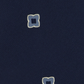 Stropdas van zijde met print | FULL_WIDTH | BLUE NAVY