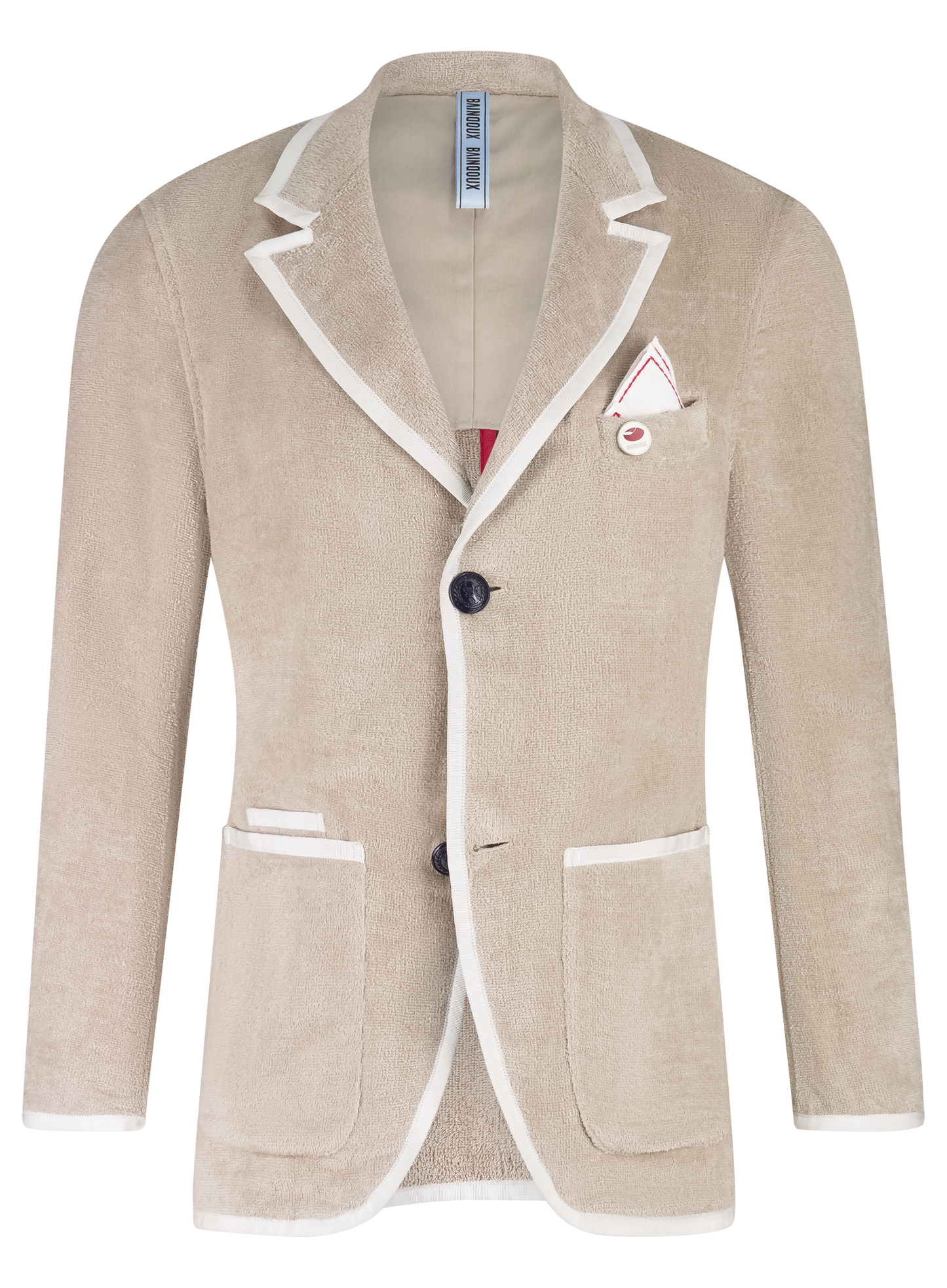 Courage jasje van katoen | Beige