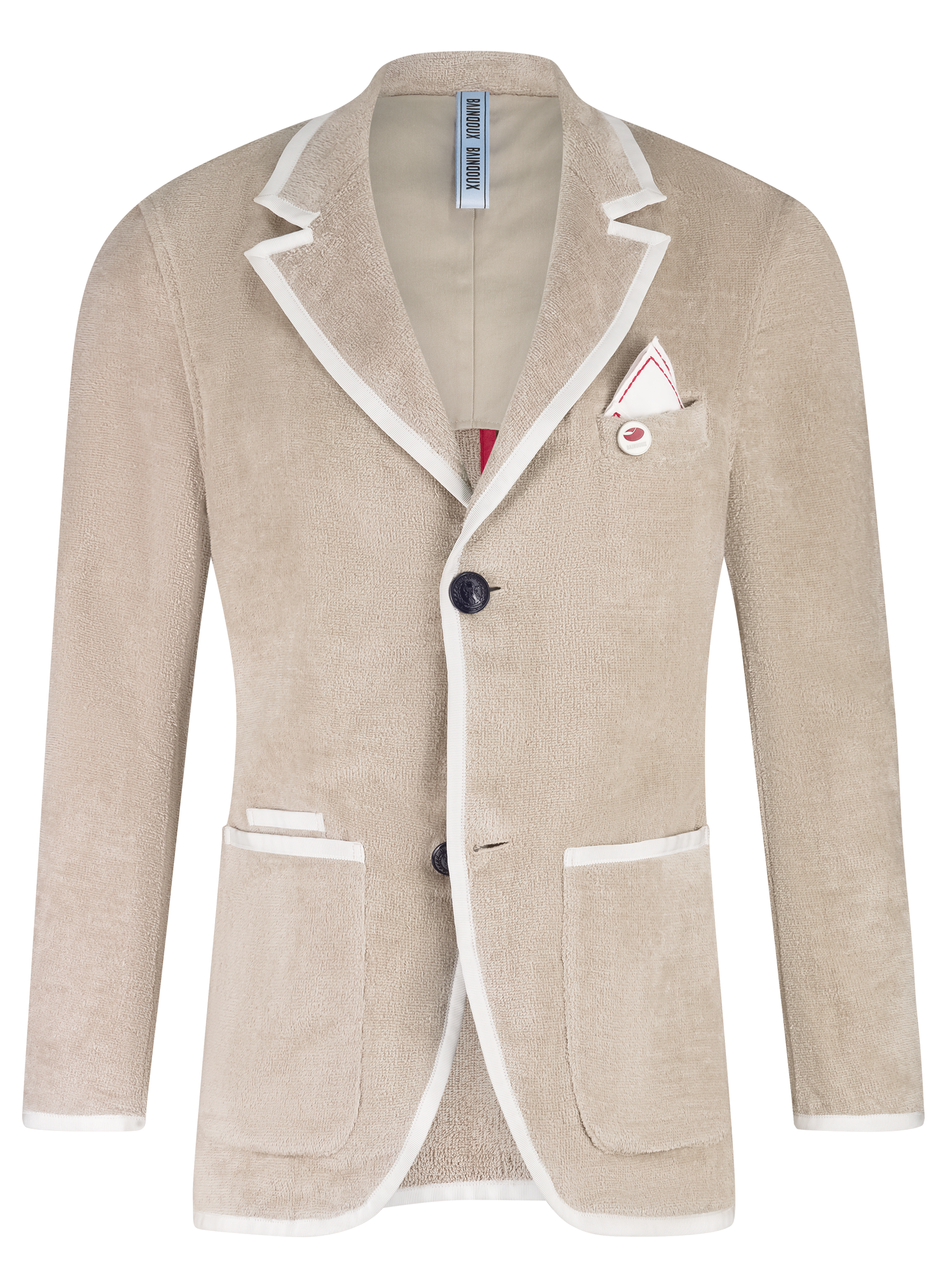 Courage jasje van katoen | Beige