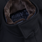 Mantel van wol | FULL_WIDTH | BLUE NAVY
