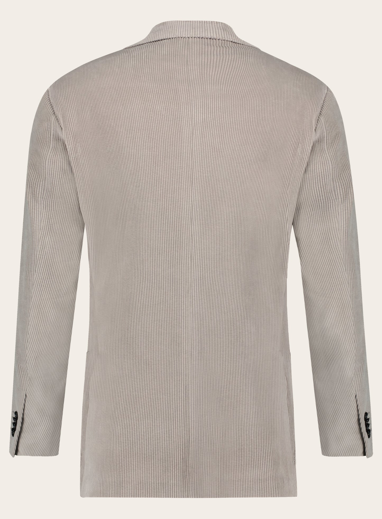Slim-fit corduroy jasje | Grijs