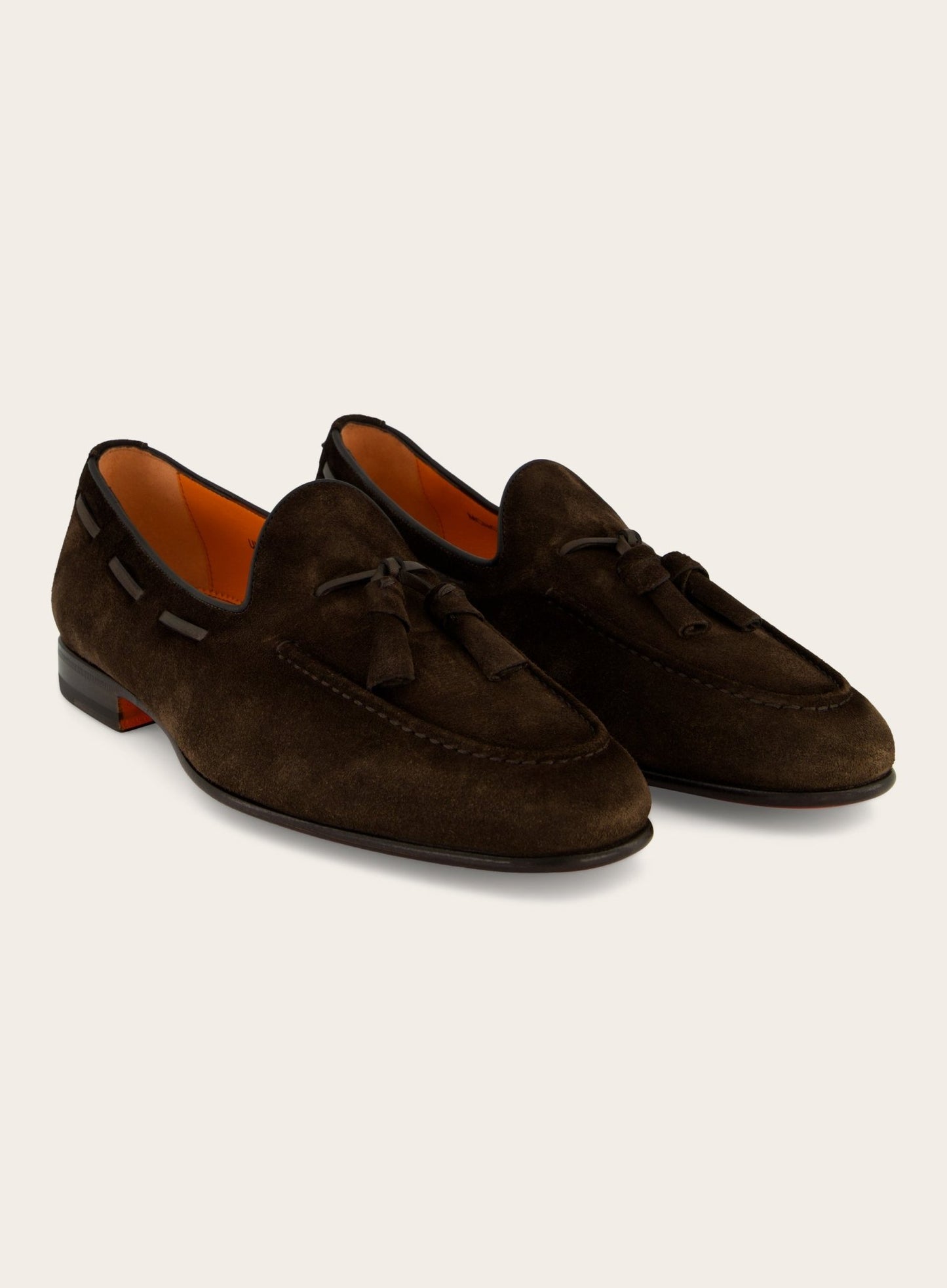 Tassel loafers van suède | D.Bruin