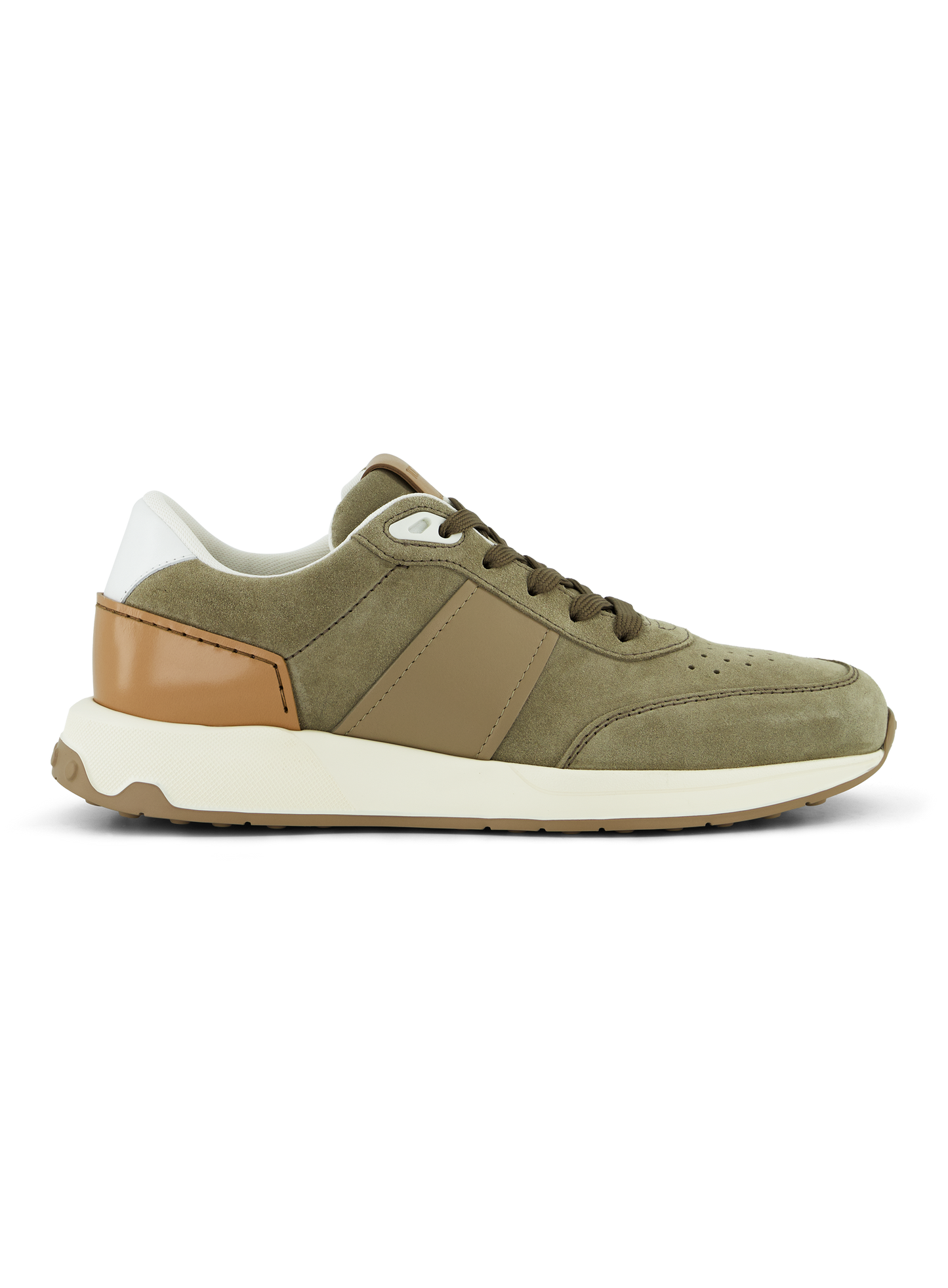 Sneakers van suède | L.groen
