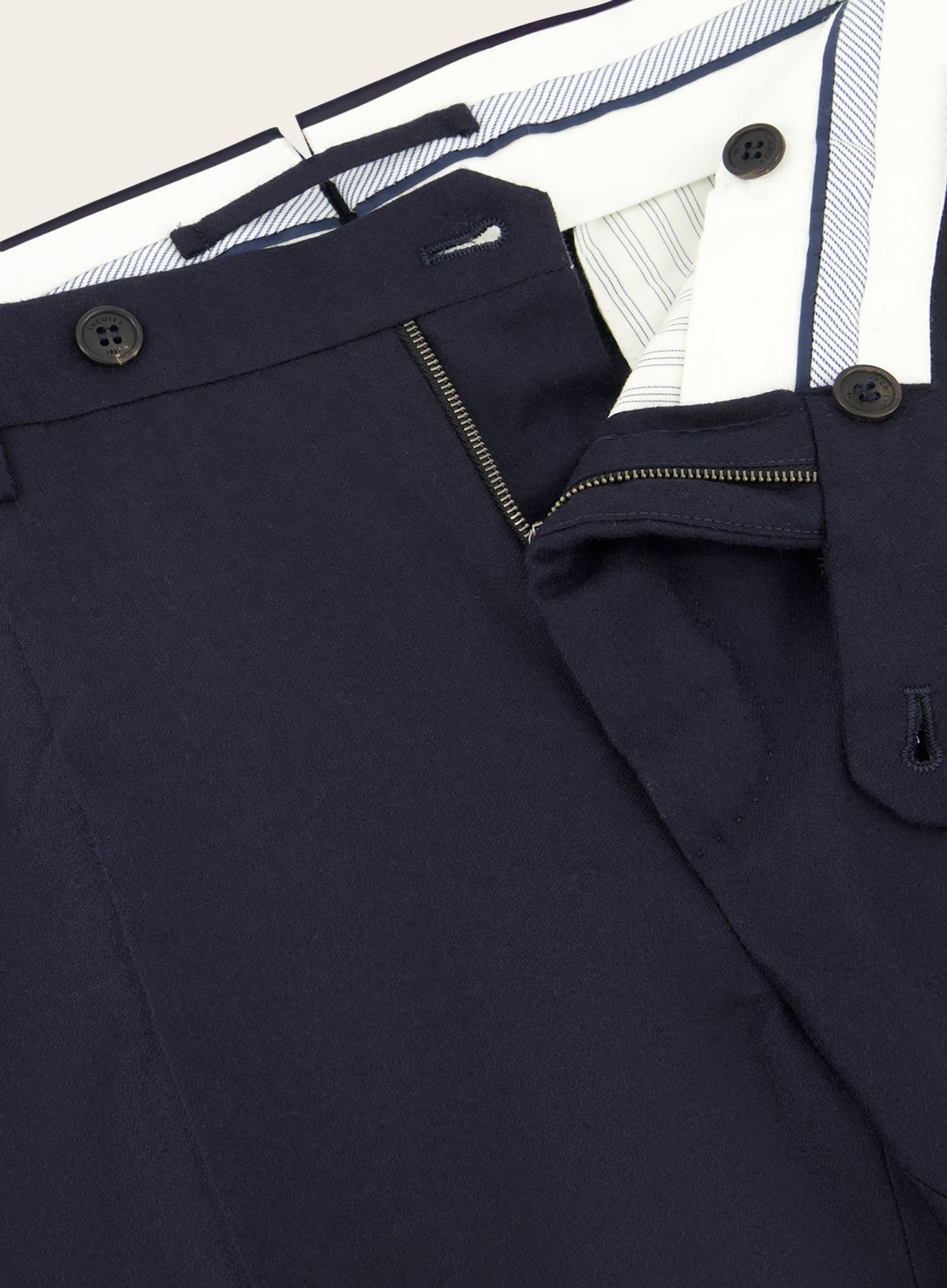 Pantalon van katoen | BLUE NAVY