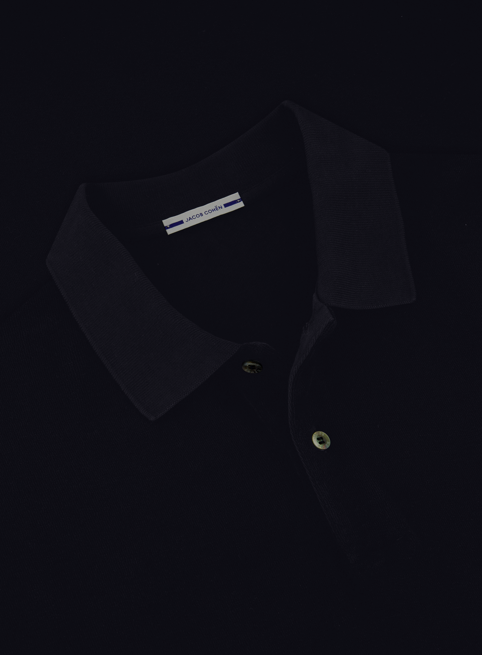 Poloshirt van katoen | FULL_WIDTH | BLUE NAVY