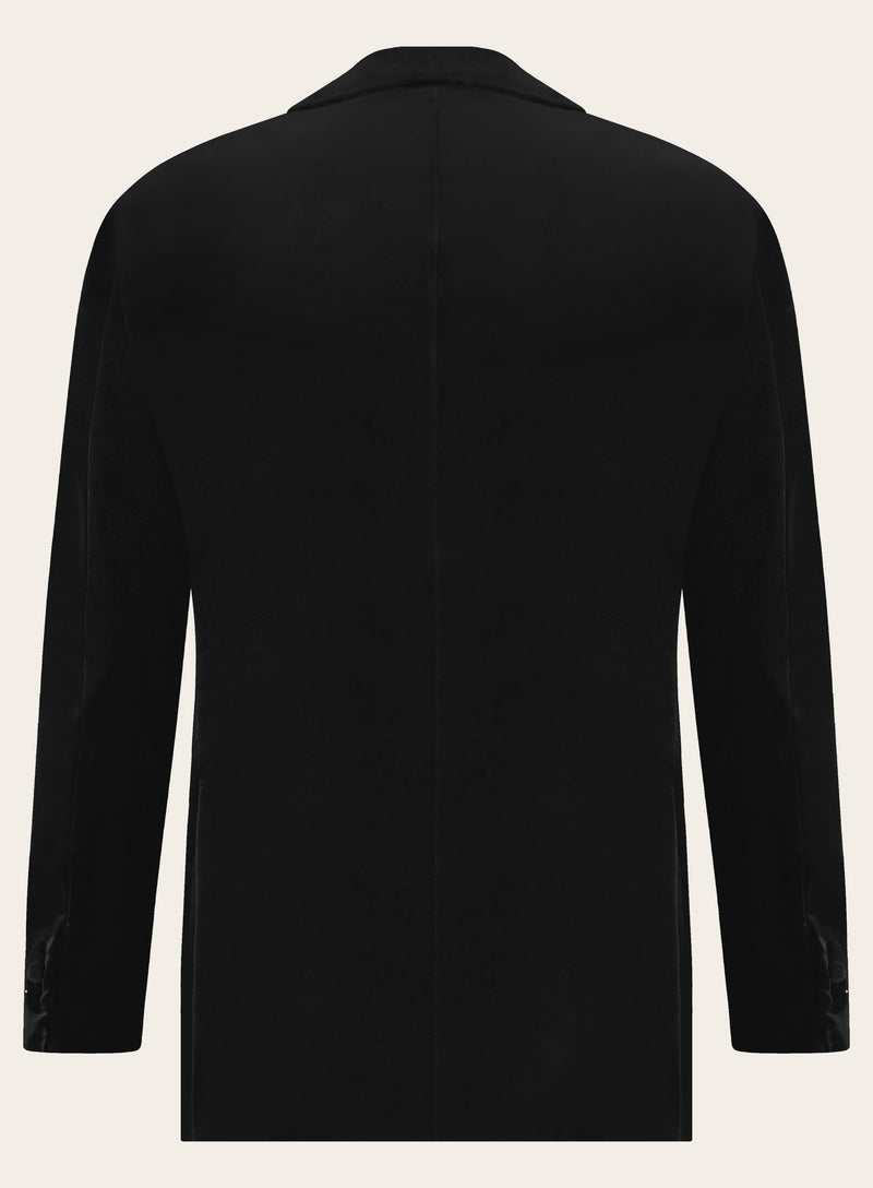 Slim-fit jacket in velvet