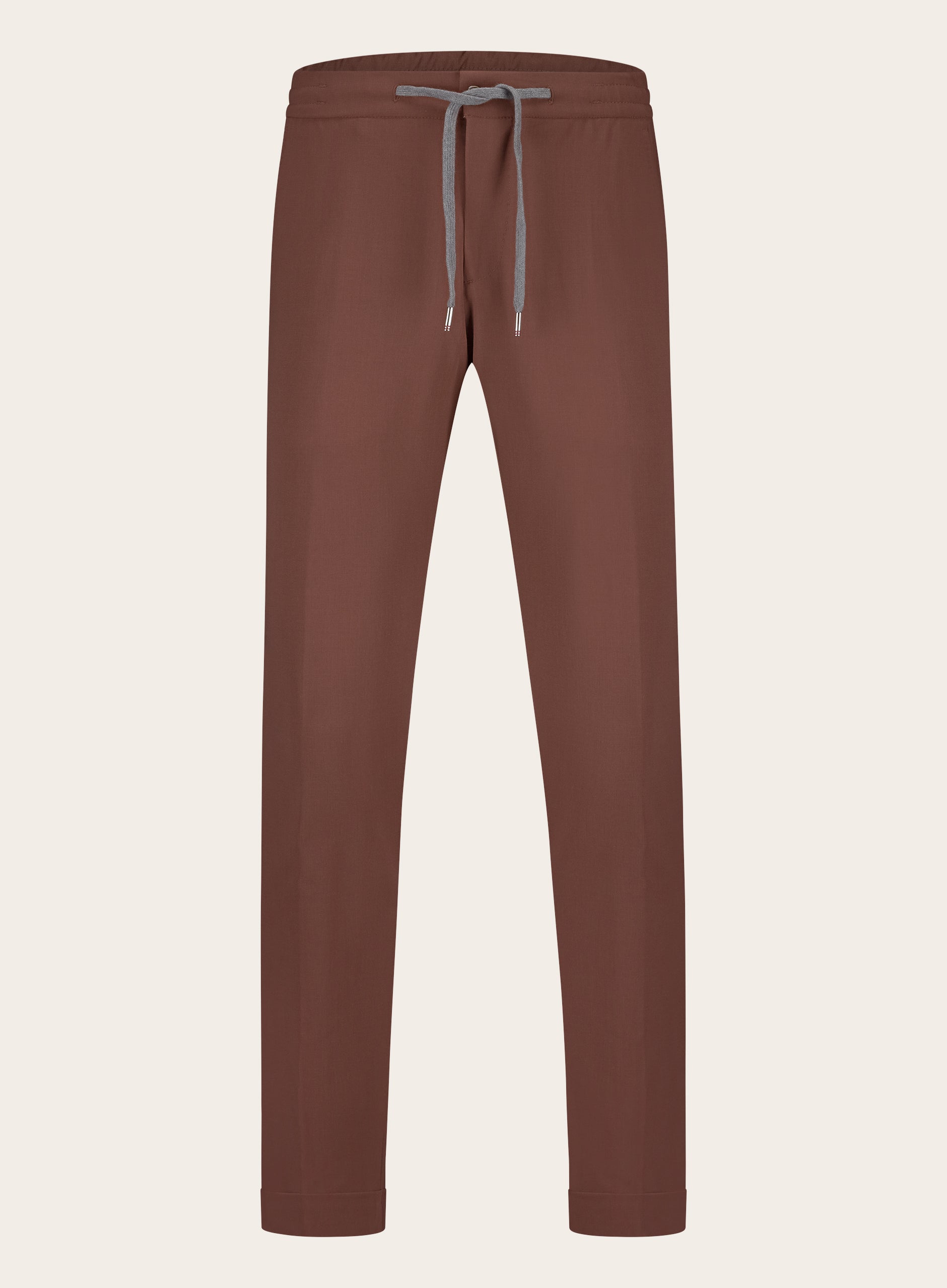 Carraciolo pantalon van wol | Roest