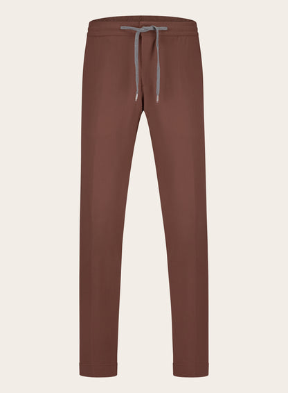 Carraciolo pantalon van wol | Roest