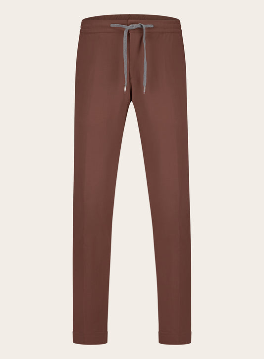 Carraciolo pantalon van wol | Roest