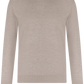 Longsleeve crewneck van cashmere en zijde | TAUPE