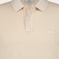 Regular-fit piqué stretch polo | Beige