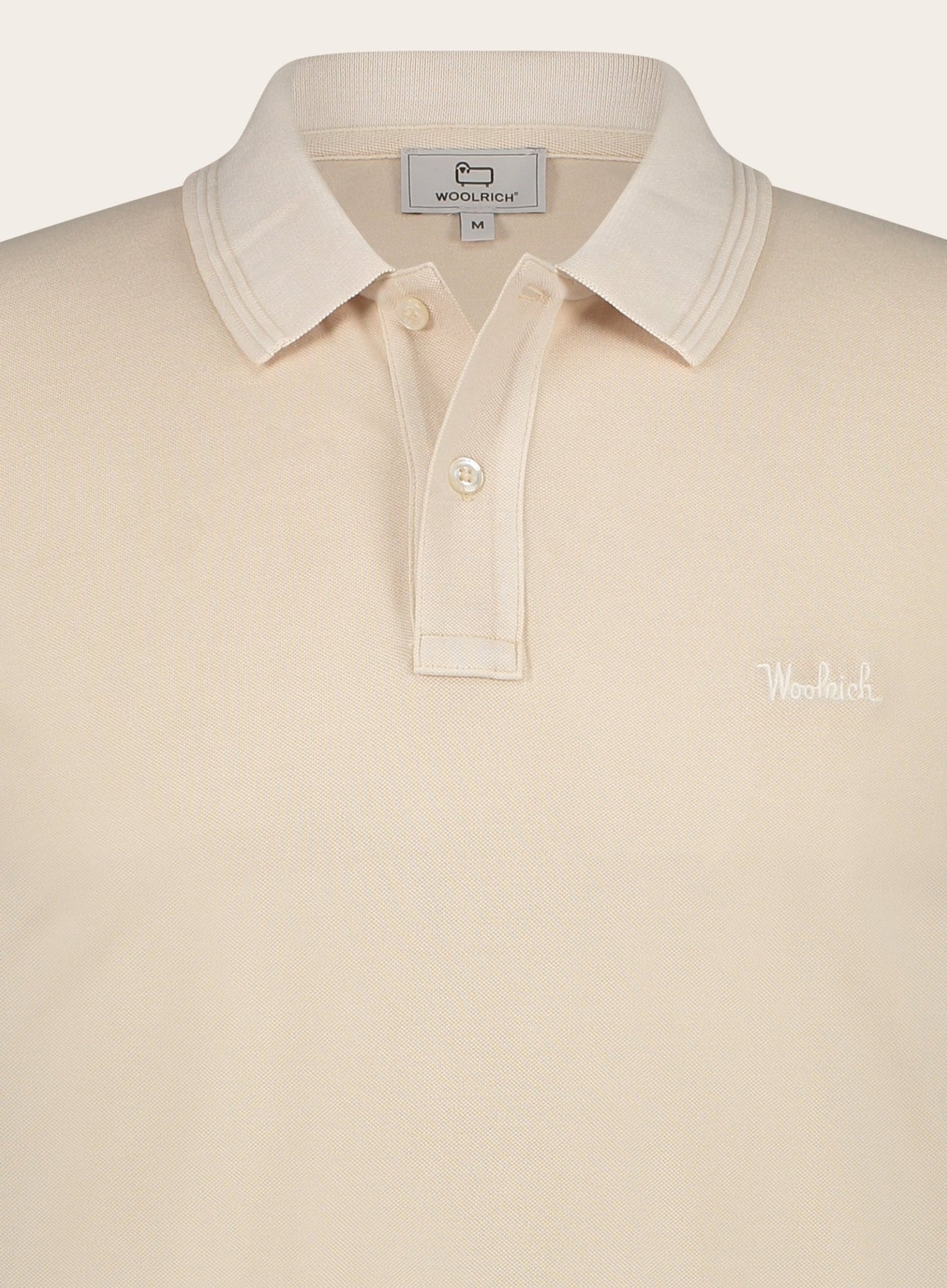 Regular-fit piqué stretch polo | Beige