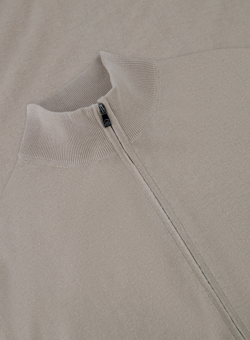 Ritsvest van cashmere en zijde | FULL_WIDTH | Beige