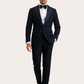 Slim-Fit-Smoking aus Wolle