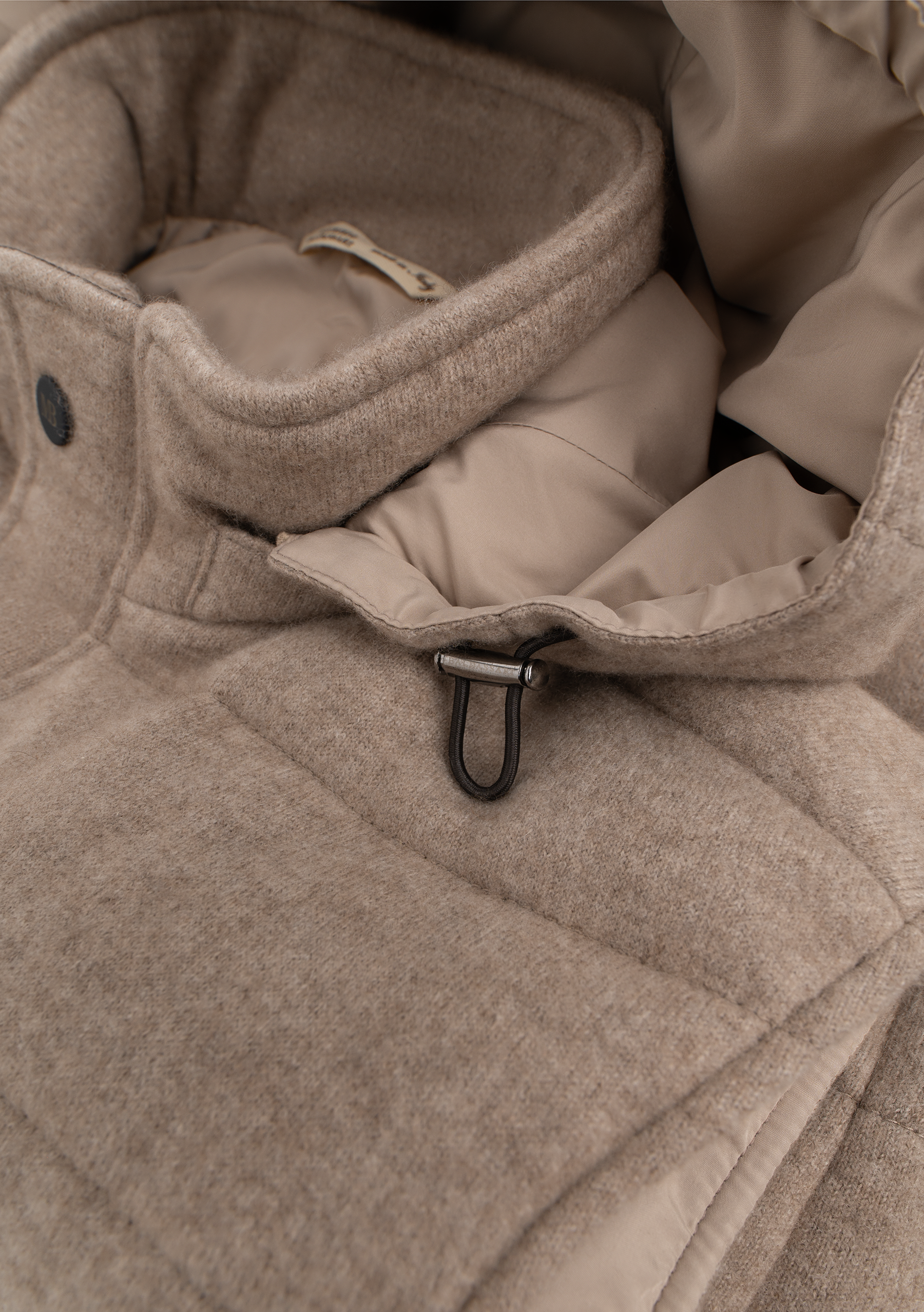Cashmere bodywarmer | FULL_WIDTH | Beige