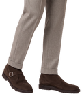 Scarpe con fibbia (monk) uomo in camoscio | FULL_WIDTH | D.Bruin