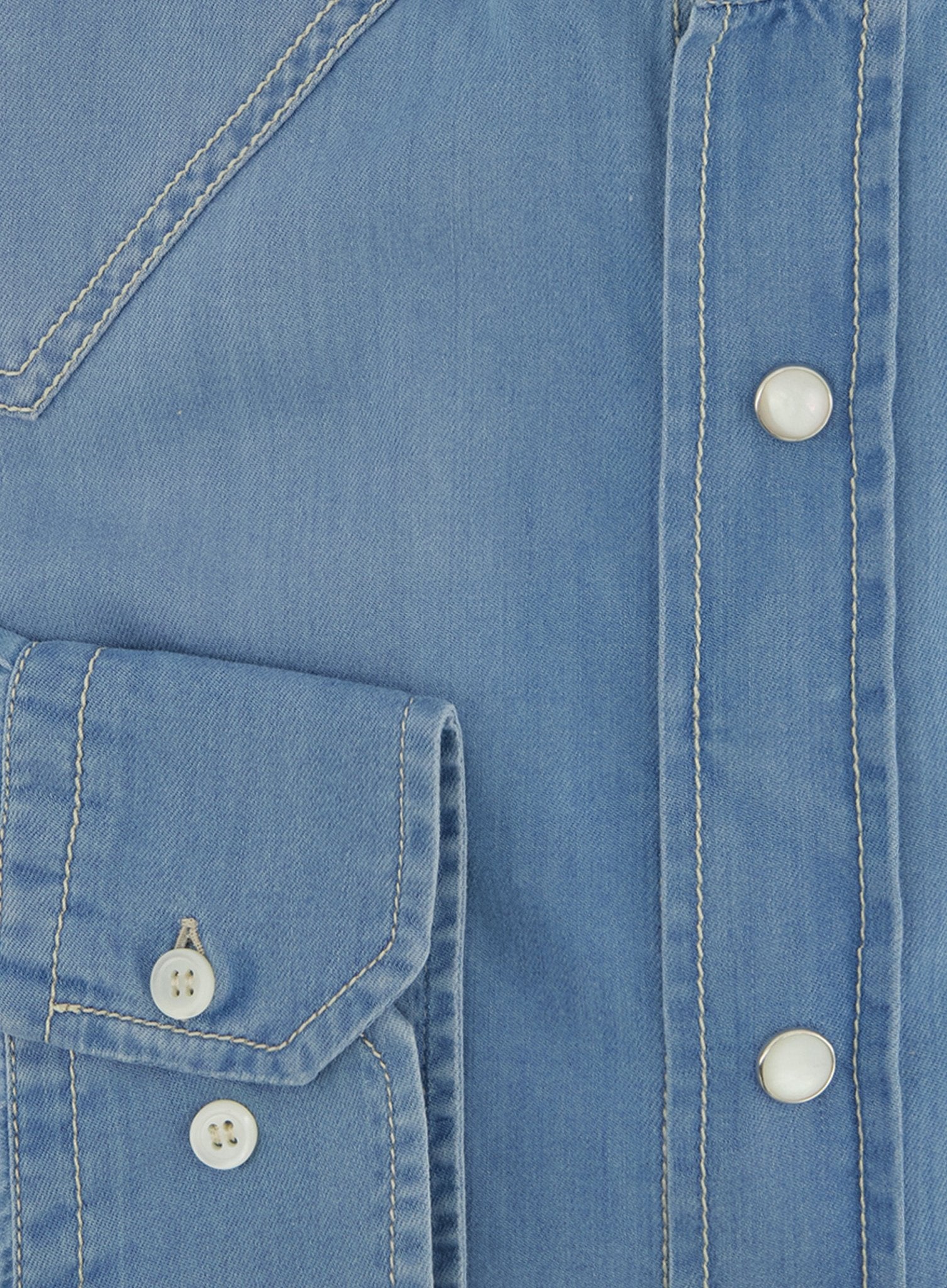 Denim overshirt| Blue Denim