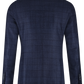 Glenchek jasje van wol, zijde en cashmere | BLUE NAVY