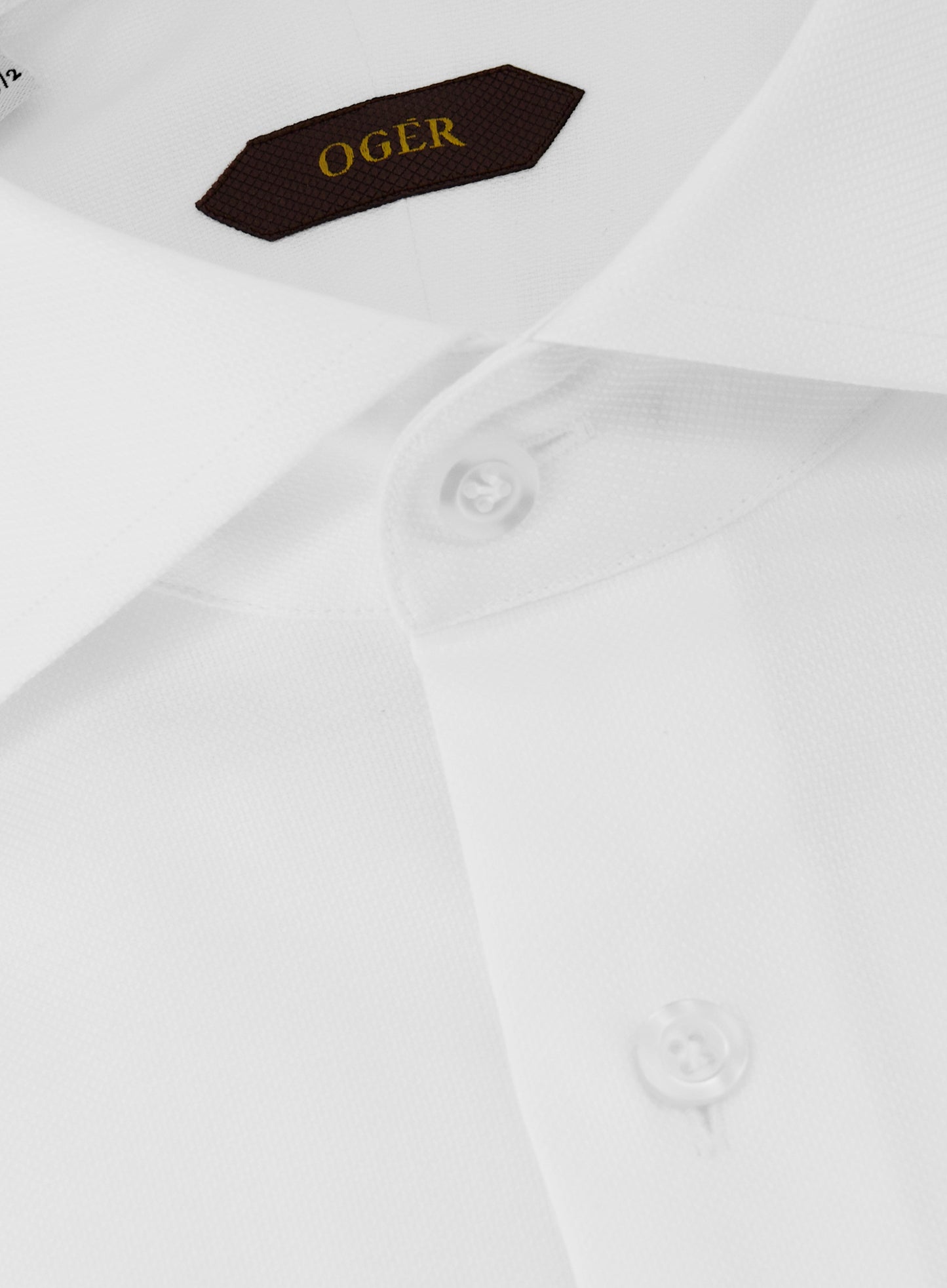 Royal Oxford shirt van katoen | Wit