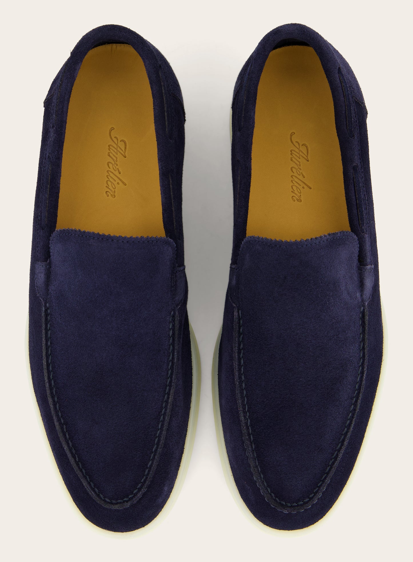 Loafers van suède | BLUE NAVY