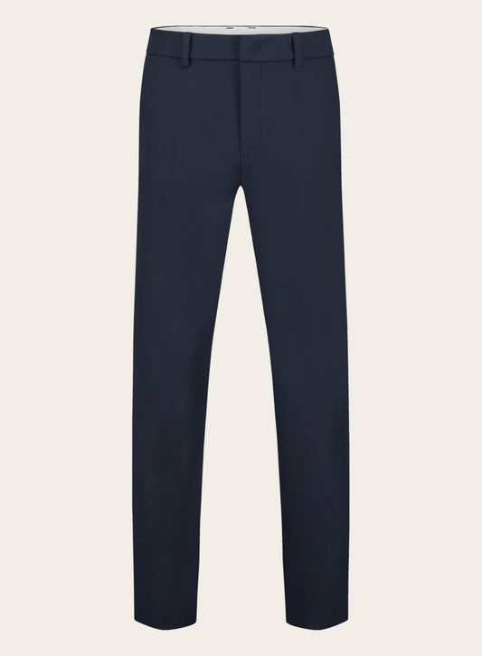 Slim-fit pantalon | BLUE NAVY