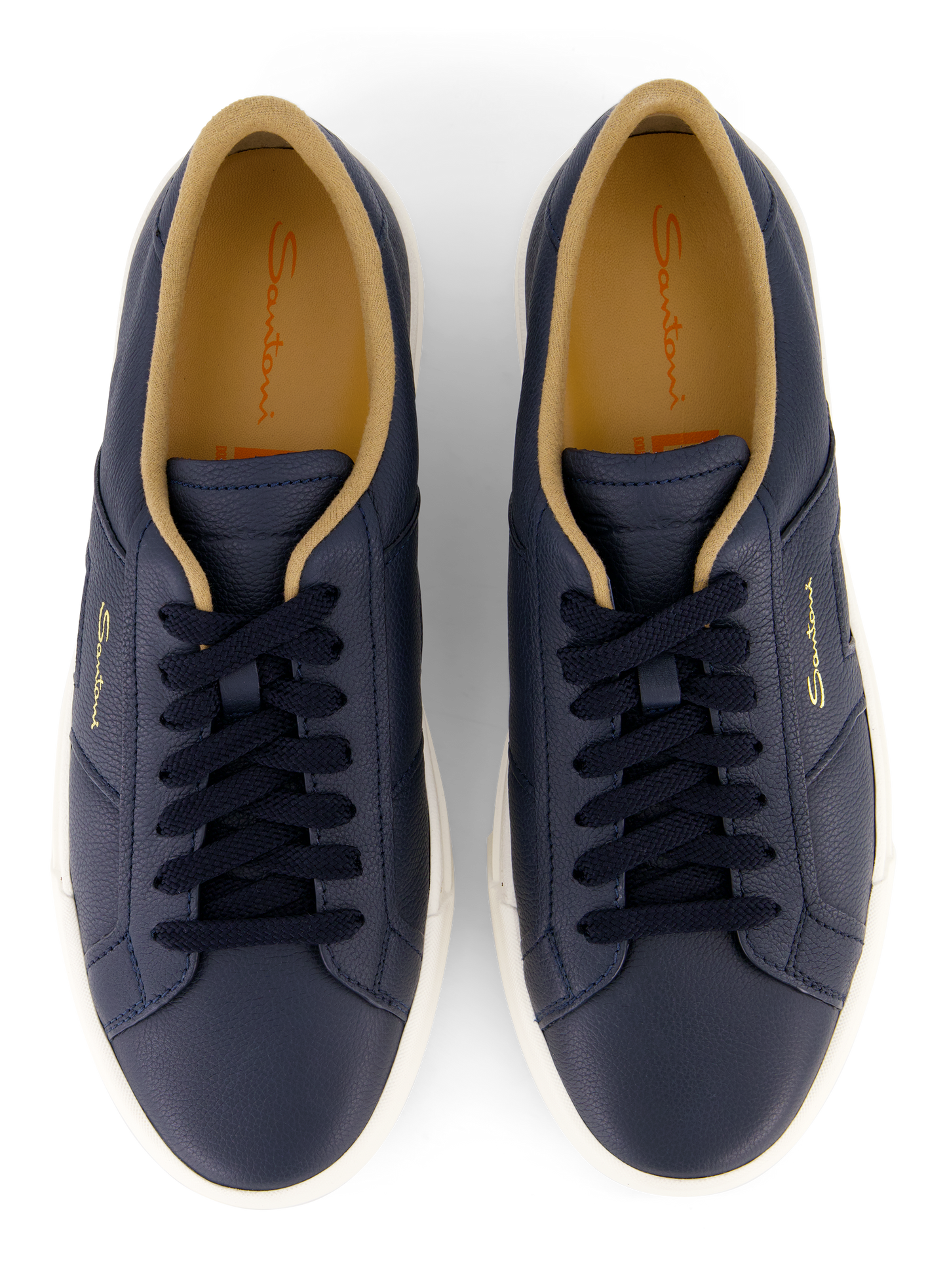 Sneakers van leer | BLUE NAVY