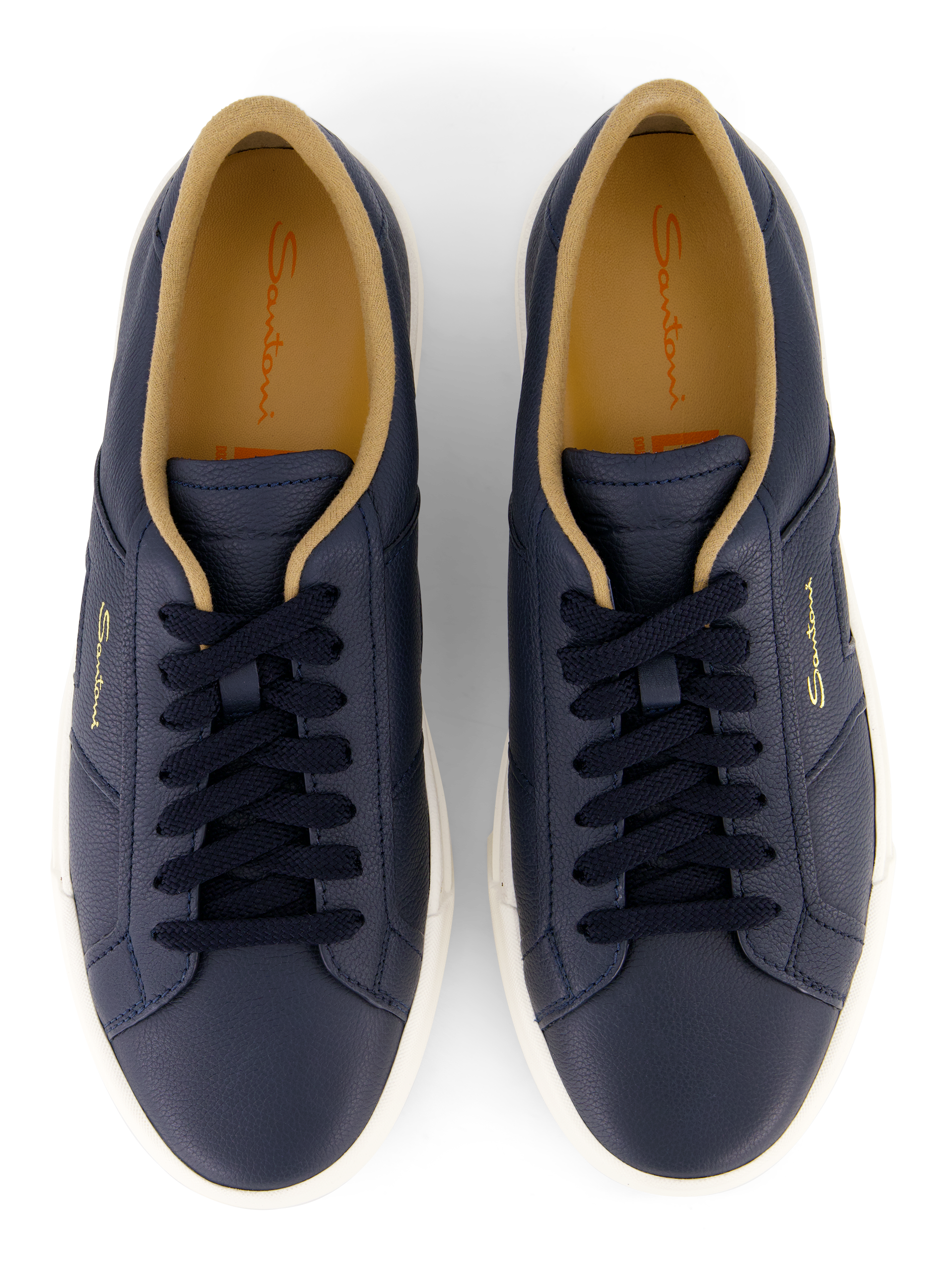 Sneakers van leer | BLUE NAVY