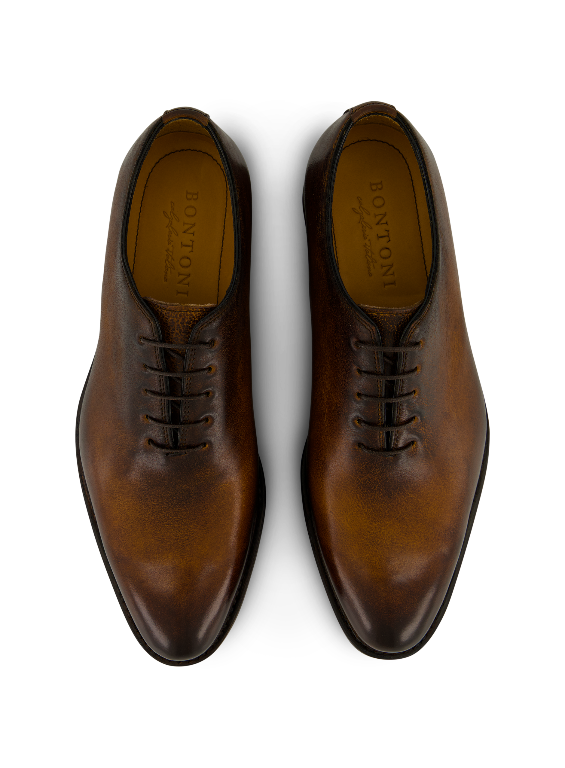 Veterschoenen van leer | D.Bruin