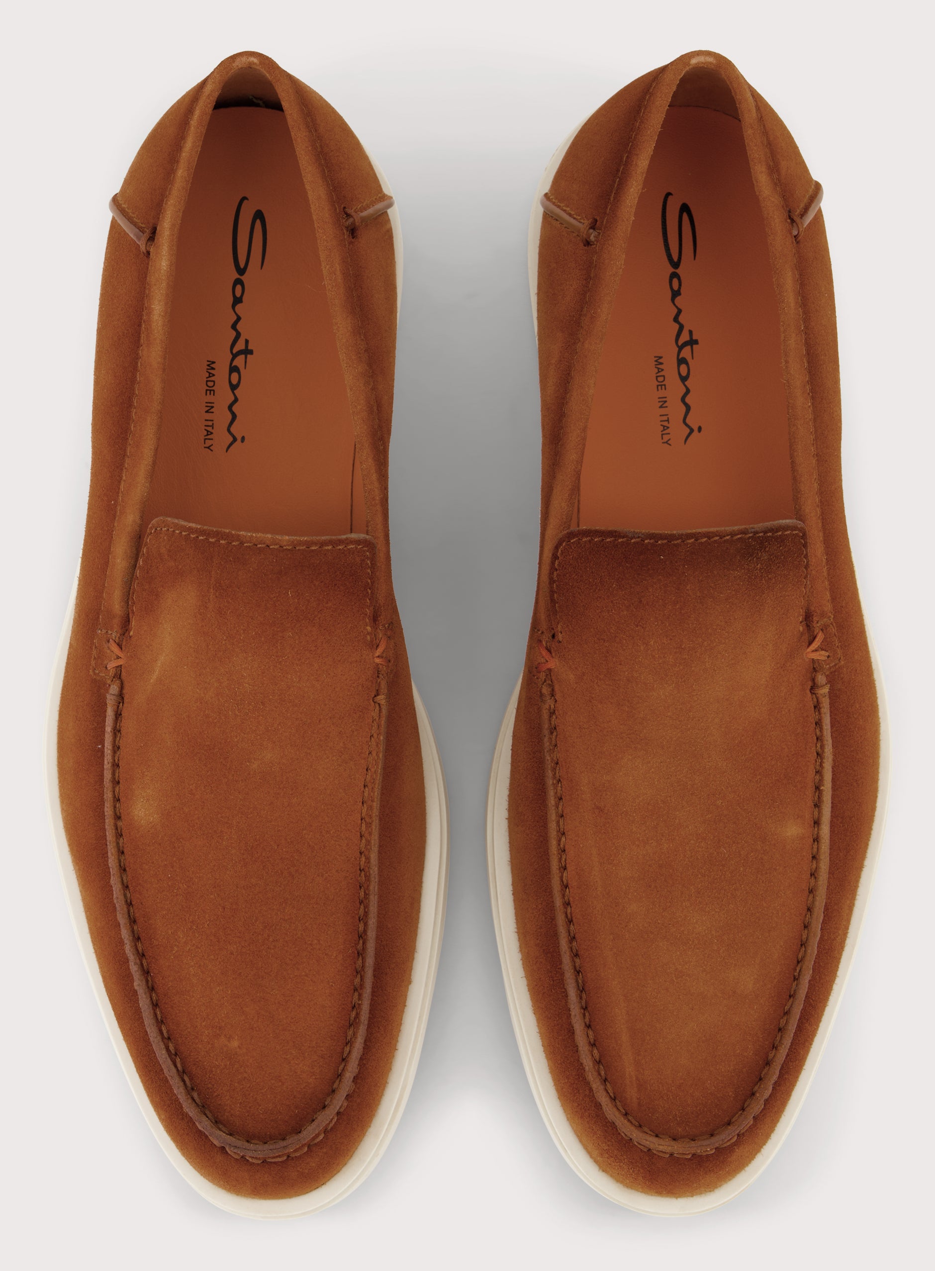 Loro Piana Instappers Suede Loafers - Main Image