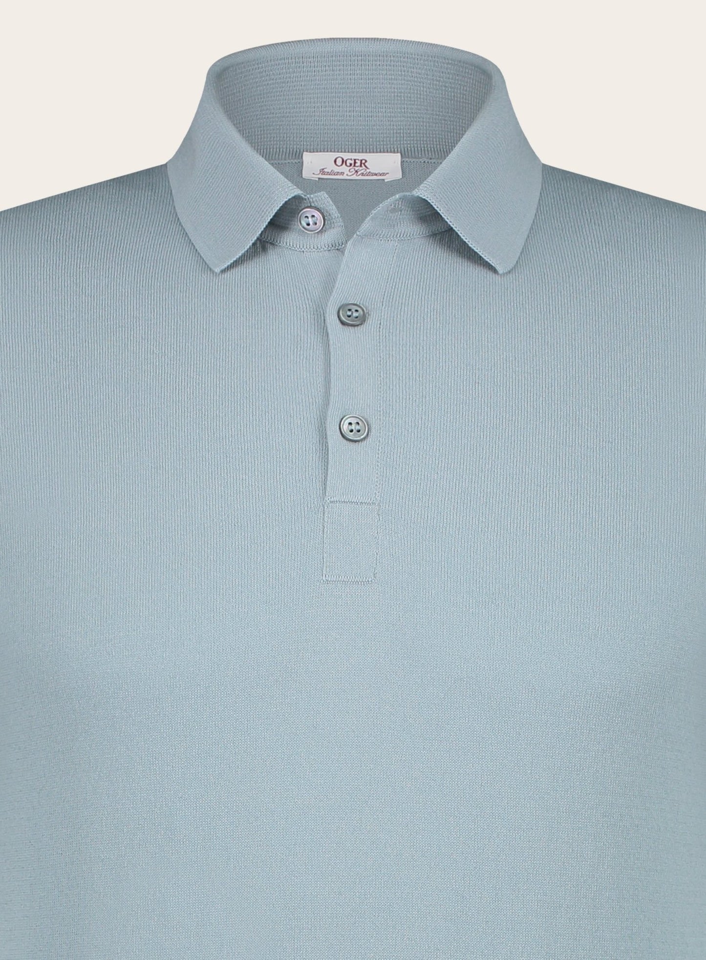 Slim-fit polo | L.Blauw