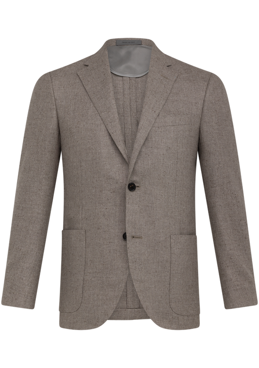 Jasje van virgin zijde en wol | Beige