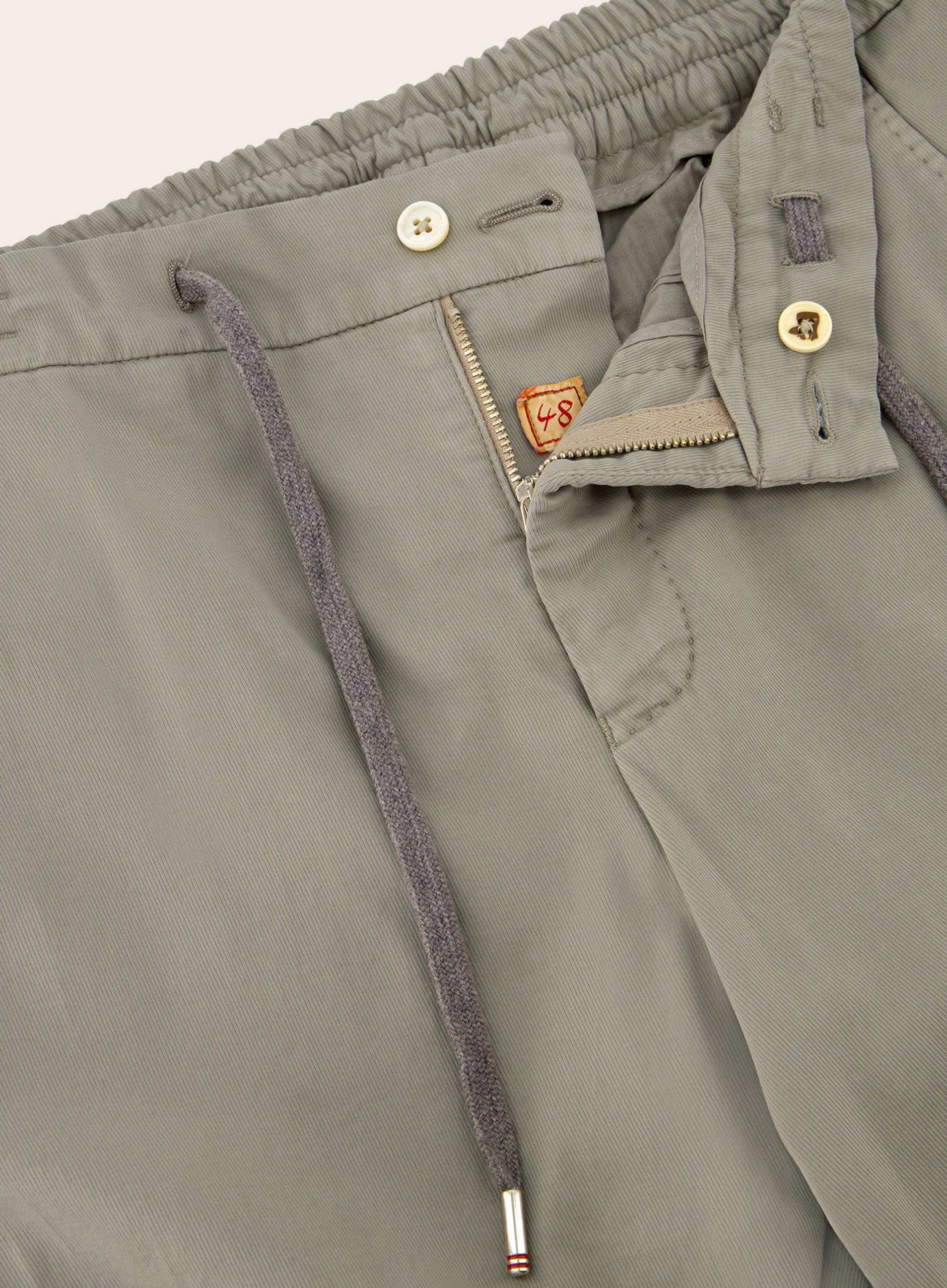 Carraciolo jog pantalon van katoen | TAUPE BEIGE