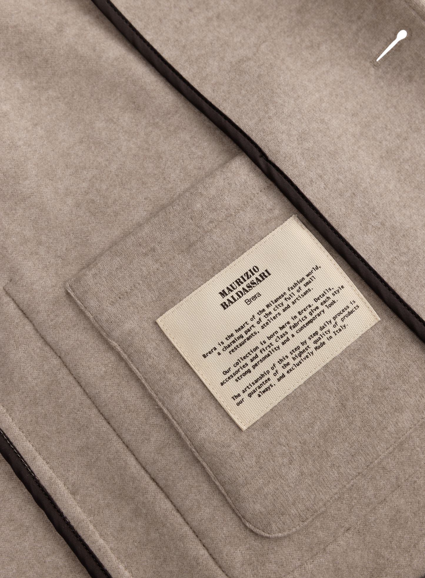 Jas van cashmere | FULL_WIDTH | Beige